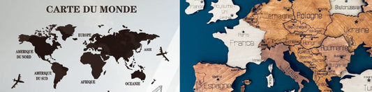 La carte du monde en français un outil éducatif et ludique