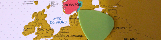 Carte du monde à gratter